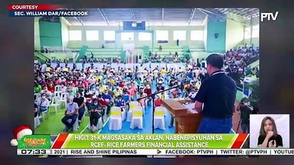 GOVERNMENT AT WORK | Ilang dating rebelde sa Davao Occidental, nakatanggap ng tulong pangkabuhayan