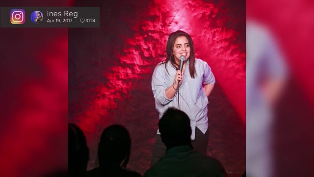 VOICI-Inès Reg raconte sa rencontre avec son mari Kevin, et ce n'était pas gagné