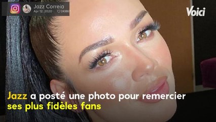 VOICI - PHOTO Jazz prend la pose avec ses deux enfants, un détail scandalise les internautes