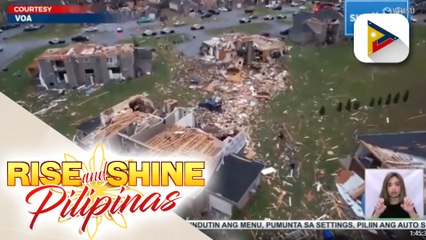 Bilang ng mga nasawi sa tornado sa Kentucky, umakyat na sa 64