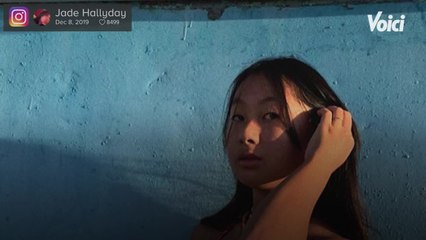 VOICI - Jade Hallyday épinglée sur Instagram à cause de poses “pas de son âge”