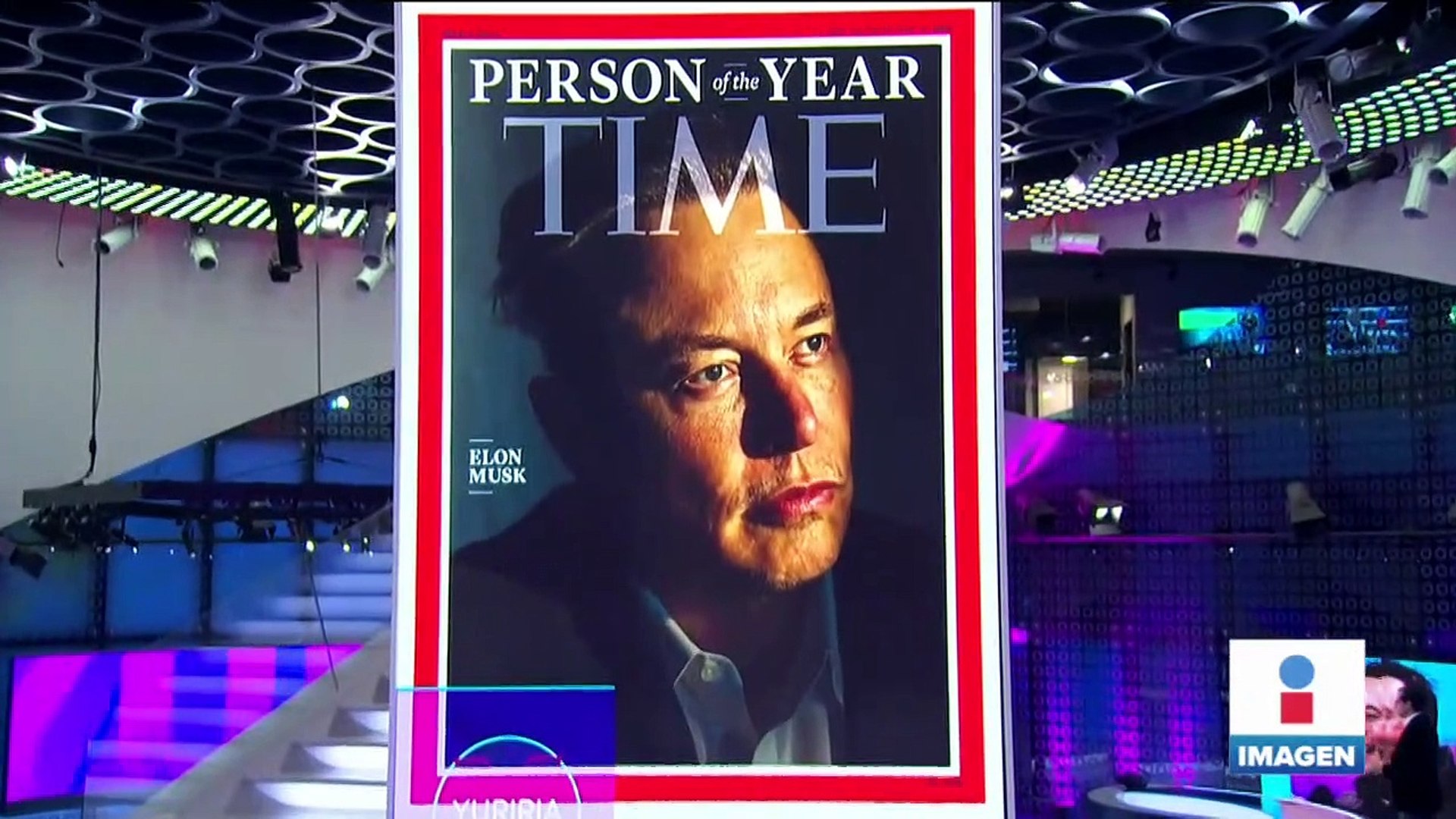 ⁣Elon Musk, persona del año de Time