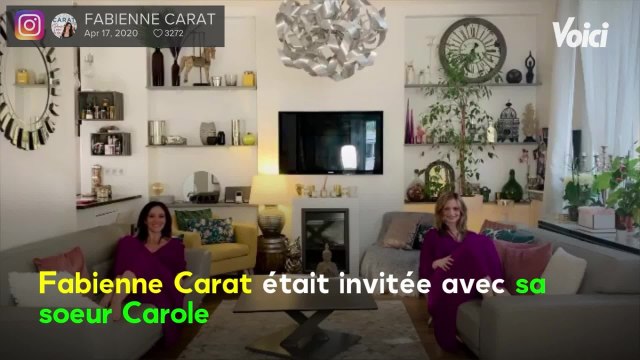 VOICI - Fabienne Carat et sa sœur Carole : cette super surprise en chanson à Cyril Lignac