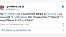 VOICI- Cyril Hanouna, très en colère, menace de quitter Twitter