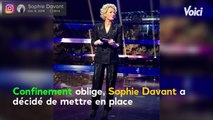 VOICI -Sophie Davant lance Affaire Conclu en version confinée