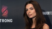 VOICI-PHOTO Emily Ratajkowski nue et enlacée par son homme, le mannequin fait réagir la Toile