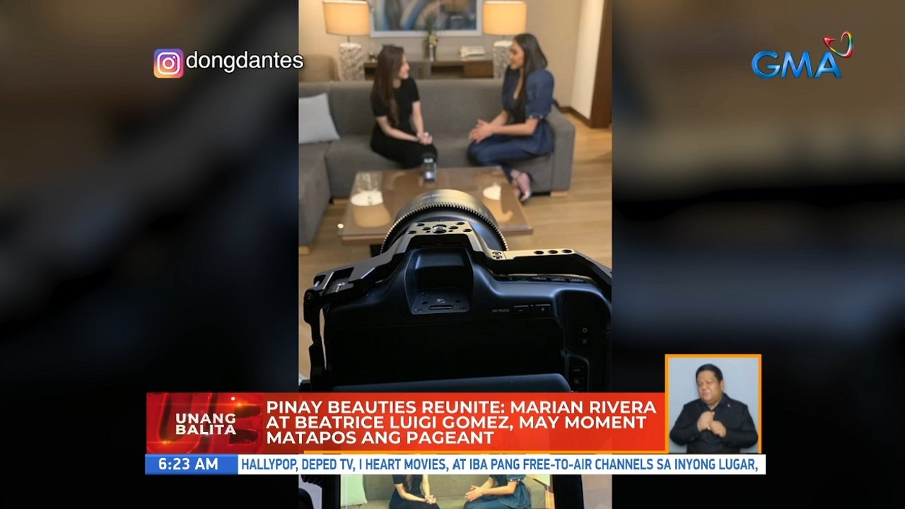 Pinay beauties reunite: Marian Rivera at Beatrice Luigi Gomez, may moment matapos ang pageant | UB