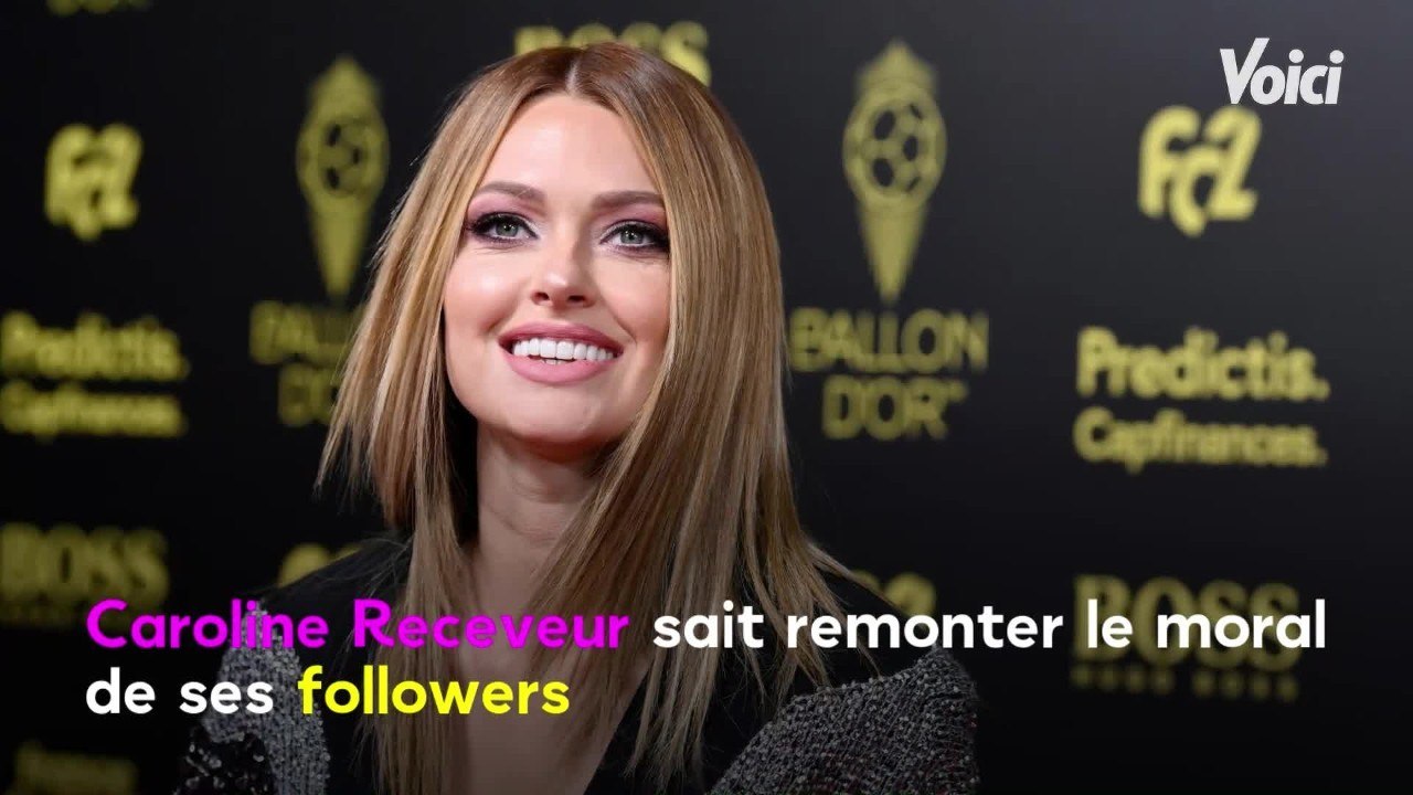 VOICI - PHOTO Caroline Receveur sexy et rayonnante sur Instagram, son chéri Hugo Philip est conquis