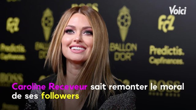 VOICI - PHOTO Caroline Receveur sexy et rayonnante sur Instagram, son chéri Hugo Philip est conquis