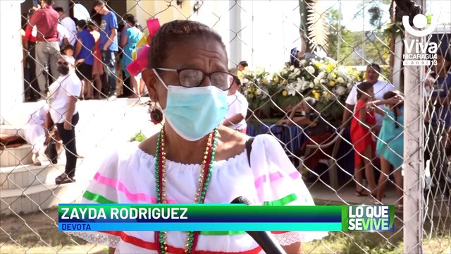 Estelí: devotos de la Morenita del Tepeyac realizan procesión por favores recibidos
