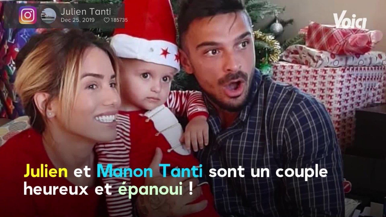 Voici - PHOTOS Julien et Manon Tanti bientôt parents pour la deuxième fois : ils dévoilent le sexe de leur futur bébé