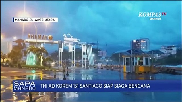 TNI AD Korem 131 Santiago Siap Siaga Bencana
