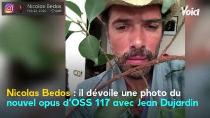 VOICI PHOTO Nicolas Bedos dévoile une photo du prochain OSS 117 avec Jean Dujardin