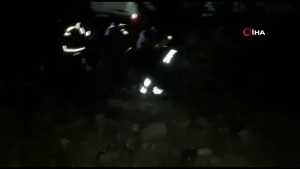 Kaçak göçmenleri taşıyan minibüs şarampole uçtu: 3 yaralı