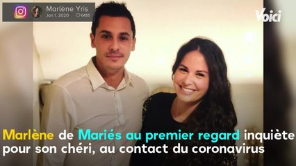 VOICI-Marlène (Mariès au premier regard) inquiète pour son chéri Sébastien, au contact du Covid-19