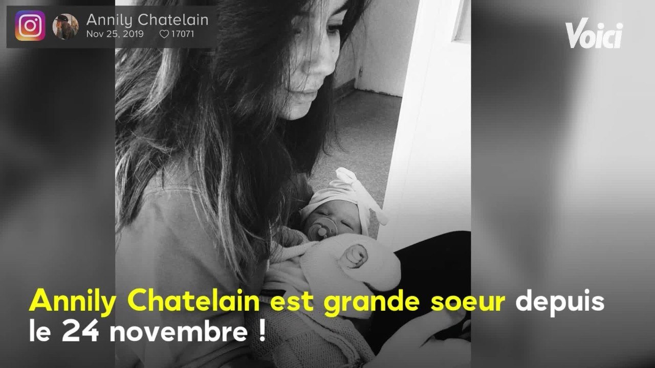 VOICI - Alizée : Annily Chatelain pose avec sa petite sœur Maggy sur Instagram