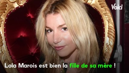 VOICI - PHOTO Lola Marois dévoile le visage de sa maman avec ses enfants, la ressemblance est frappante !