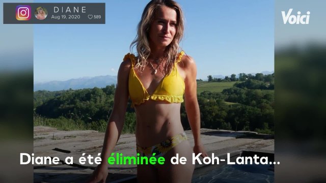 Voici - Diane (Koh-Lanta, Les 4 Terres) éliminée : les internautes la critiquent pour avoir voulu fouiller le sac d'Estelle