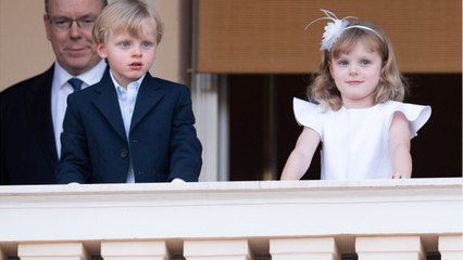 VOICI- PHOTO Jacques et Gabriella de Monaco : instant complice immortalisé pendant la rentrée scolaire