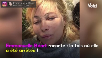 VOICI - Emmanuelle Béart revient sur ce jour où elle a été arrêtée après une protestation intense