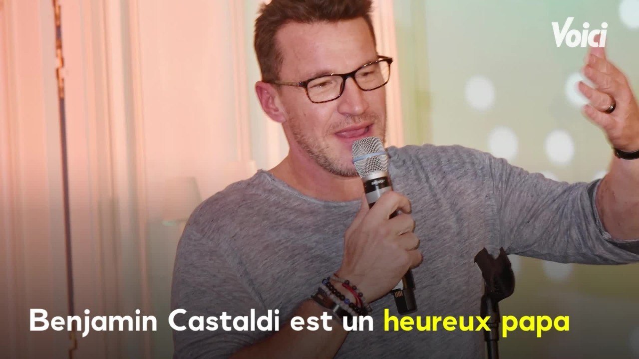 VOICI - PHOTO Benjamin Castaldi papa : l'animateur partage un cliché de Jean-Pierre Castaldi et son fils