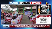 Ilang residenteng naapektuhan ng mga nagdaang kalamidad sa Cebu, hinatiran ng tulong ng pamahalaan at ni Sen. Bong Go