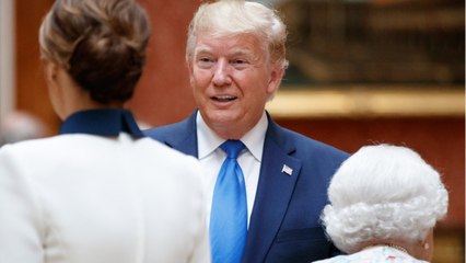 VOICI PHOTOS Donald Trump accueilli par un pénis géant au Royaume-Uni