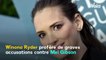 VOICI : Winona Ryder profère de graves accusations contre Mel Gibson, l’agent de l’acteur lui répond