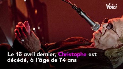 VOICI - Mort de Christophe : critiquée après les obsèques, sa femme prépare un nouvel hommage « au top "