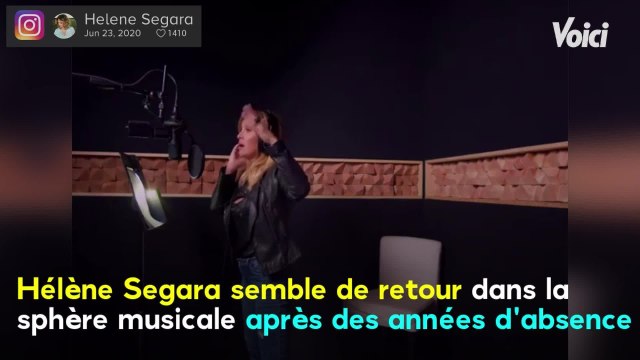 VOICI : Hélène Segara : de retour à la chanson ses fans sont ravis