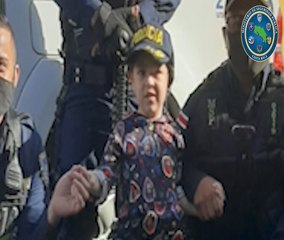 tn7-Tyron: el niño que soñó con ser Policía y la Fuerza Pública le cumplió su sueño-131221
