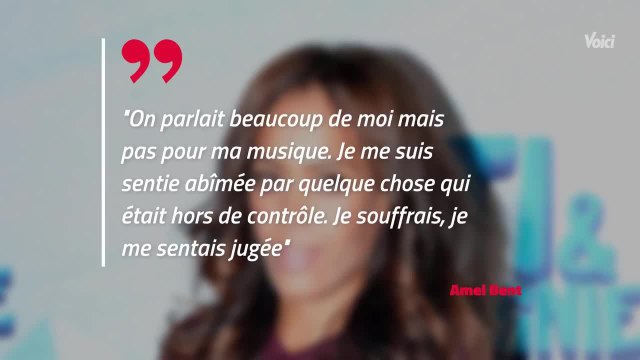 VOICI - Amel Bent : son mari en prison, elle revient sur cette période très difficile de sa vie
