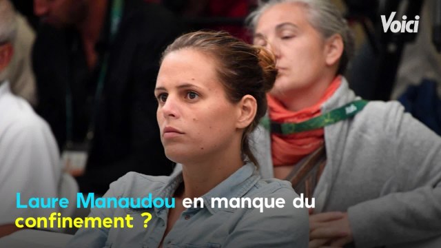 VOICI - Laure Manaudou : sa surprenante question à propos du confinement