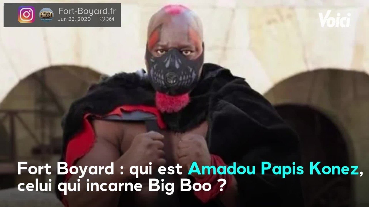 VOICI-Fort Boyard : qui est Amadou Papis Konez, celui qui incarne Big Boo ?