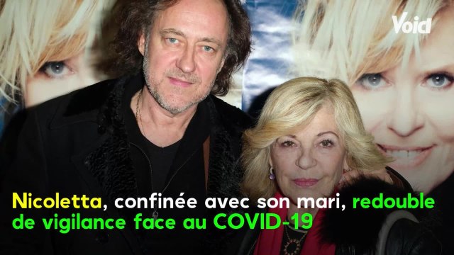 VOICI : Nicoletta : confinée avec son mari à Paris, la chanteuse, jugée personne à risques, redouble de vigilance