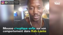 VOICI Koh-Lanta 2020 : lynché par les internautes, Moussa explique son comportement avec Teheiura