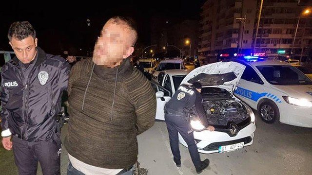 Polisten kaçan ehliyetsiz sürücü yakalanınca 'Düşmanım zannettim' dedi