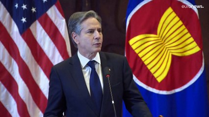 بلينكن يدعو الصين إلى وقف "الأعمال العدوانية" في منطقة المحيطين الهندي والهادئ