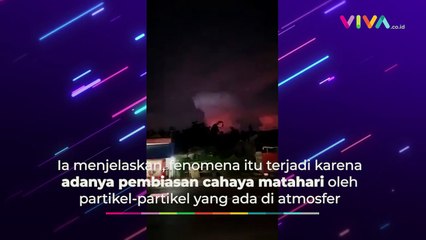 Kata BMKG Soal Awan Merah Disertai Petir di Jawa Timur