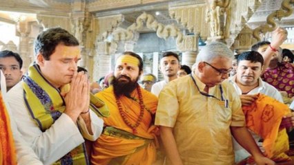 How Congress starts emphasizing on Hinduness?