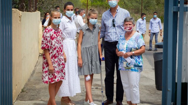 VOICI-Sofia d'Espagne blessée : qu'est-il arrivé à la fille du roi Felipe et Letizia ?