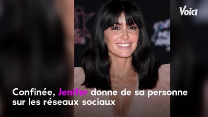 VOICI - Jenifer impatiente de retrouver ses fans, elle leur adresse un petit message