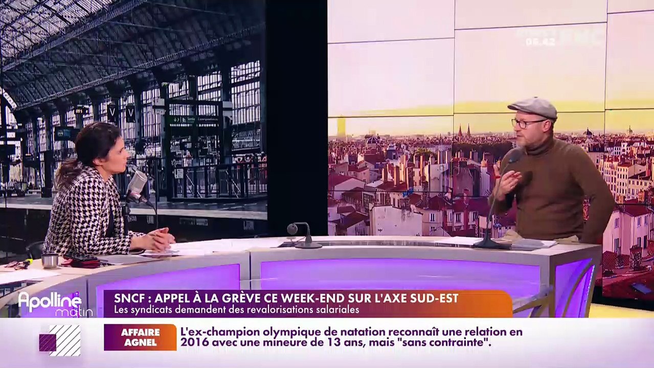 On peut tout dire sur RMC : SNCF, appel à la grève ce week-end sur l’axe Sud-Est - 14/12