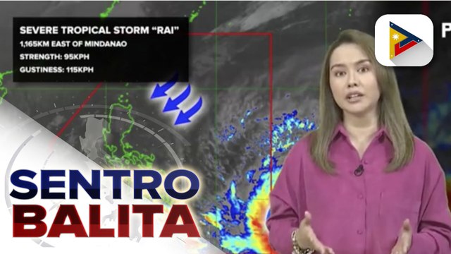 PTV INFO WEATHER: Bagyo sa labas ng PAR, lumakas pa at posibleng umabot sa typhoon category; Naturang bagyo, posibleng mag-landfall sa eastern Visayas-Caraga area