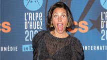 VOICI - Alessandra Sublet enlève le haut pour sensibiliser au dépistage du cancer du sein
