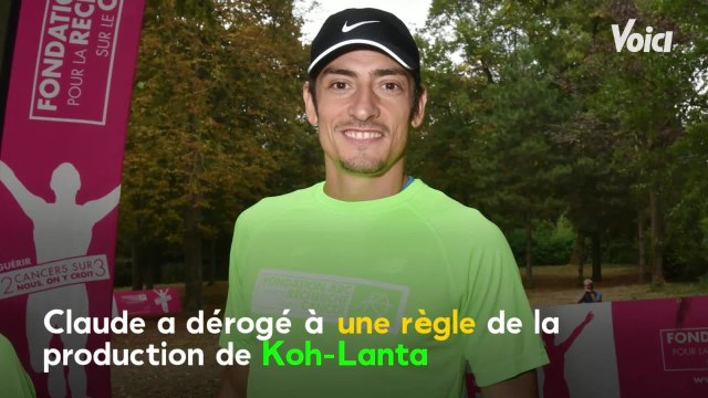 VOICI - Claude (Koh-Lanta 2020) : cette confidence interdite par la production que l'aventurier a fait à sa femme