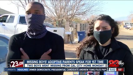 Adoptive parents speak to media
