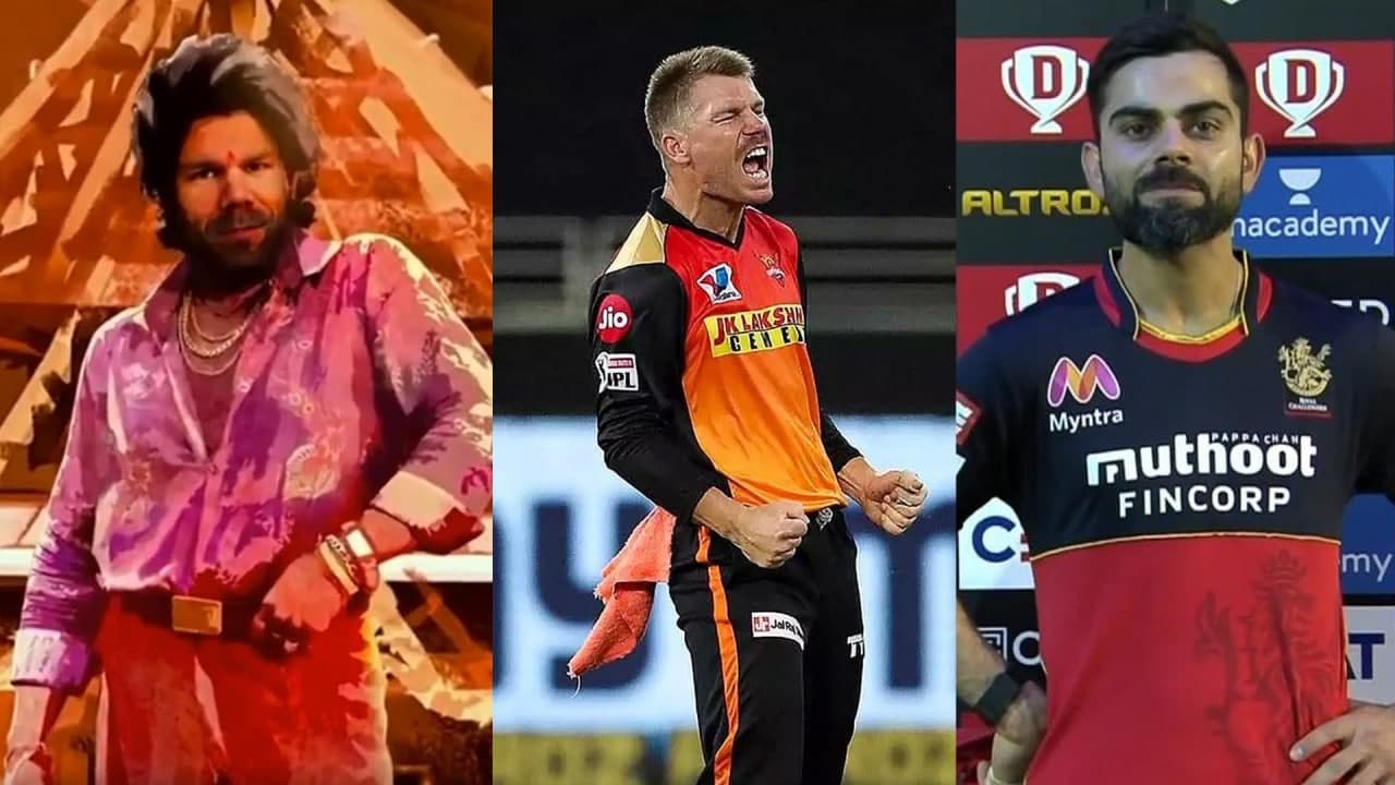 IPL 2022 Mega Auction : Kohli Hints With Pushpa As Warner Joining RCB || Oneindia Telugu