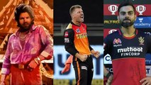 IPL 2022 Mega Auction : Kohli Hints With Pushpa As Warner Joining RCB || Oneindia Telugu