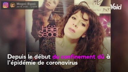 VOICI - Magali Ripoll : la choriste de N'oubliez pas les paroles fait rire les internautes avec son bébé Marius